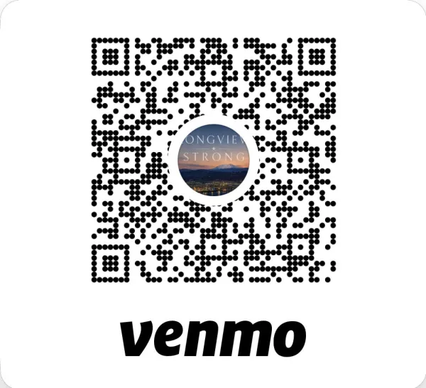 Longview Strong Venmo QR Code