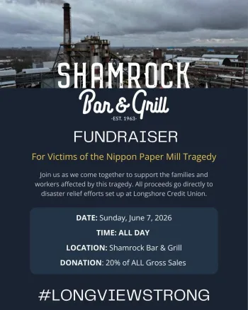 Shamrock Bar and Grill Longview Strong Fundraiser